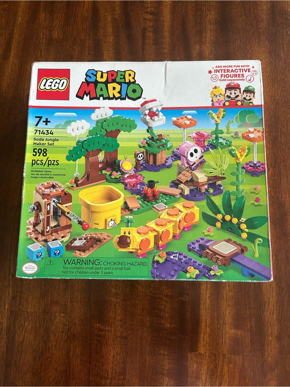 New! LEGO 71434 Super Mario Soda Jungle Maker Set - Retiring Soon!